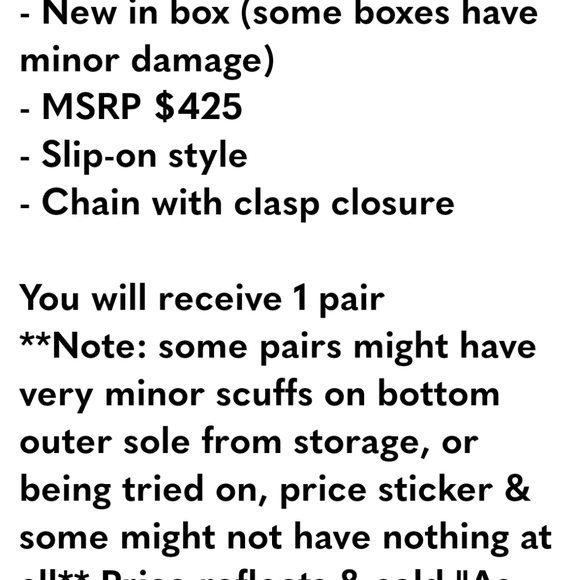 Rag & Bone Green Black Chain Detail Heels - Picture 5 of 5